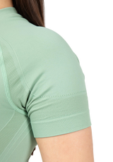 Gorilla Wear Whitney Seamless Crop Top, Grön
