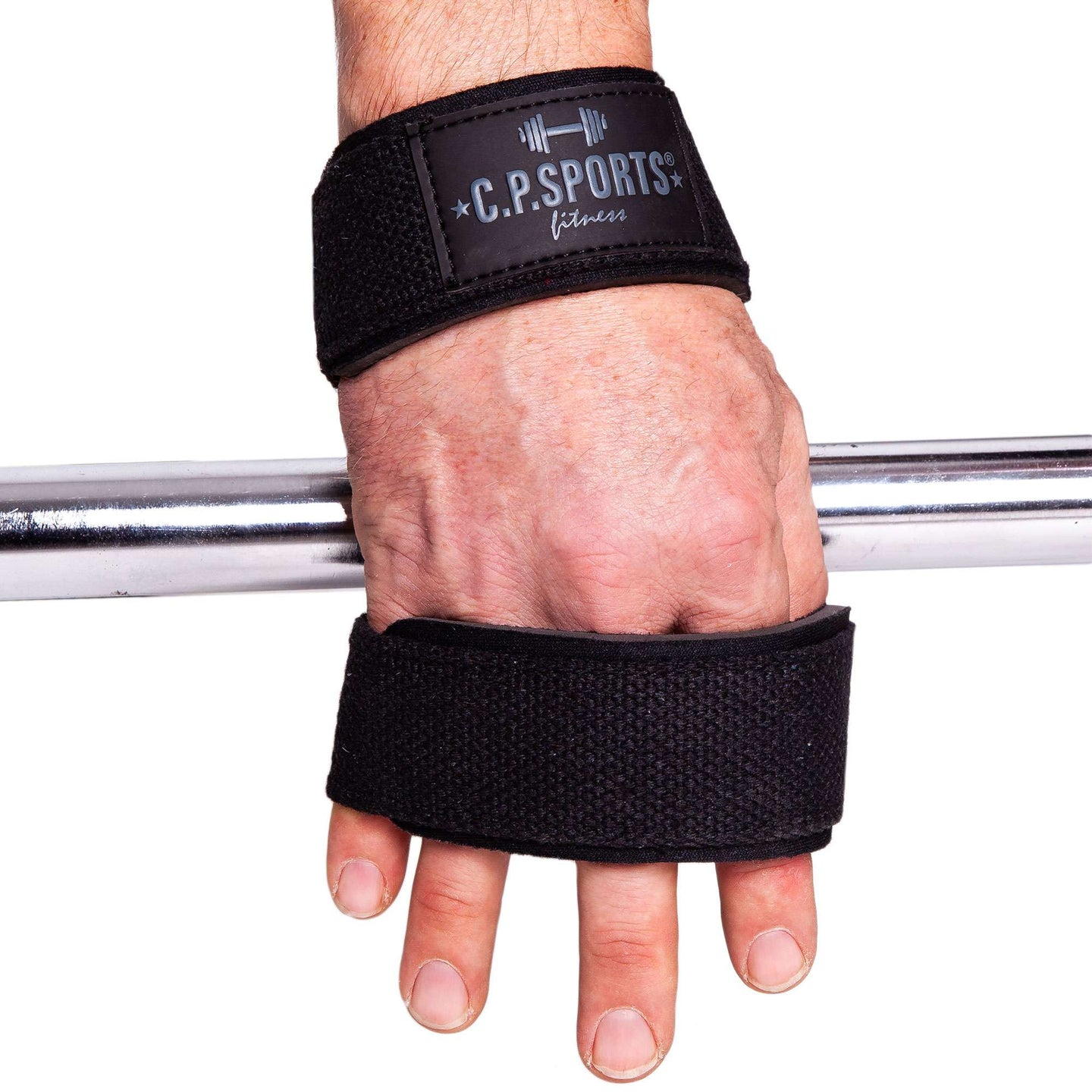C.P Sports Figure 8 Straps - Lifting Loops, black