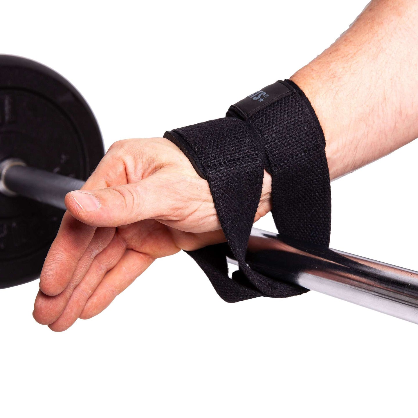 C.P Sports Figure 8 Straps - Lifting Loops, black